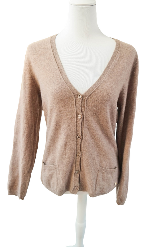 Cardigan in Beige M